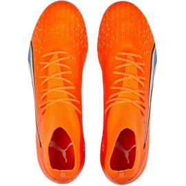 Scarpe da calcio Puma Ultra Pro FG/AG M 107240 01 arancia arance e rossi 2