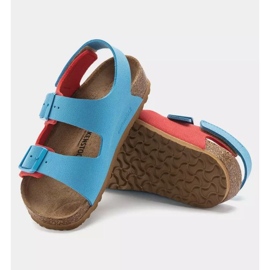 Sandali Birkenstock Milano Hl Jr 1024373 blu 1