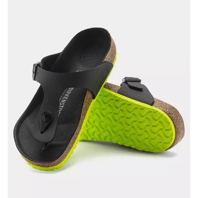 Ciabatte Birkenstock Gizeh Bs Jr 1024380 nero 2
