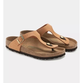 Ciabatte Birkenstock Gizeh Bs W 1025062 marrone 1