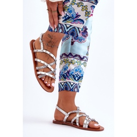 Sandali Donna Argento Alemona 2