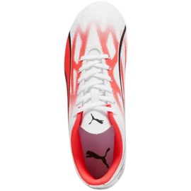 Scarpe da calcio Puma Ultra Play FG/AG Jr 107530 01 bianca bianca 1