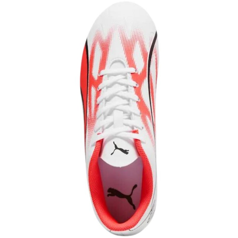 Scarpe da calcio Puma Ultra Play FG/AG Jr 107530 01 bianco bianco 1