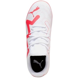 Scarpe da calcio Puma Future Play Tt Jr 107391 01 bianco bianco 1