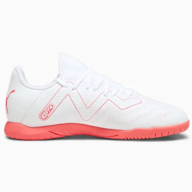 Scarpe da calcio Puma Future Play It Jr 107393-01 bianca bianca 1