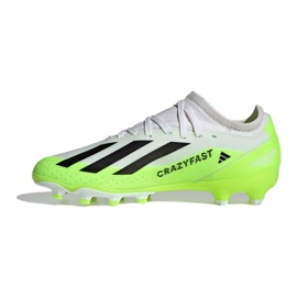 Scarpe da calcio Adidas X Crazyfast.3 Mg Jr IE1567 bianco bianco 1