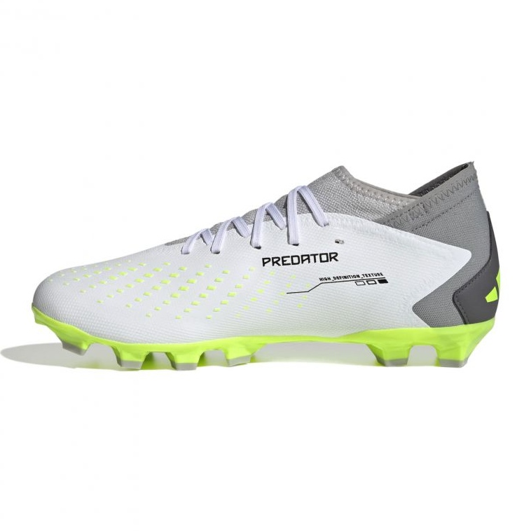 Scarpe da calcio Adidas Predator Accuracy.3 Mg M IE9484 bianco e grigio bianco 1