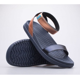 Sandali metallizzati Native Juliet W 61309817-8936 blu 1