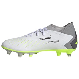 Scarpe da calcio Adidas Predator Accuracy.3 Sg IE9492 bianca bianca 1