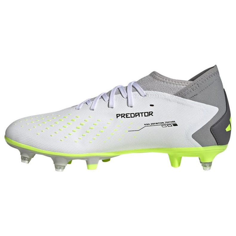 Scarpe da calcio Adidas Predator Accuracy.3 Sg IE9492 bianco bianco 1