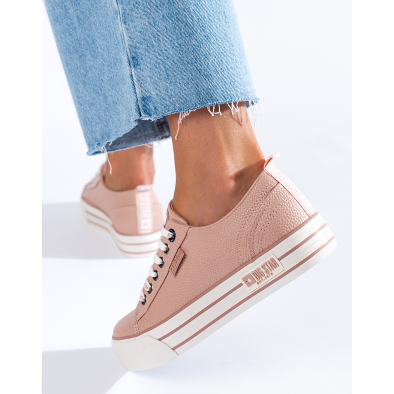 Sneakers Big Star KK274016 da donna rosa 1
