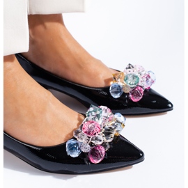Décolleté da donna Shelovet con tacco basso nero 1