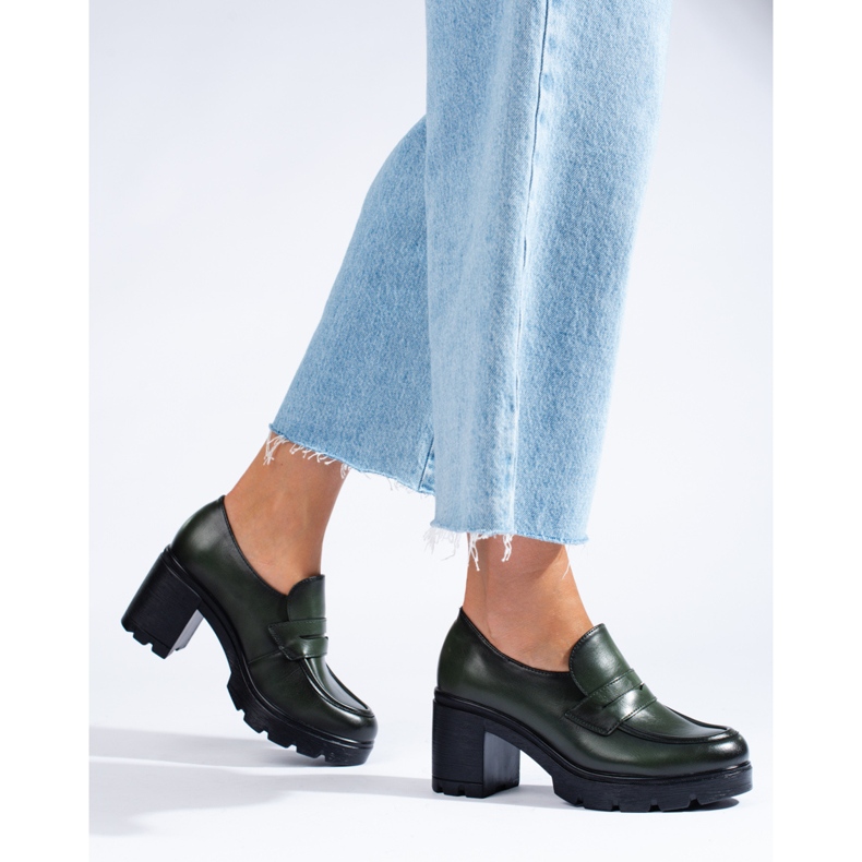 W. Potocki Brogue verde scuro di Potocki 1