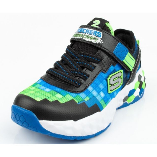 Scarpe Skechers Minecraft Led Jr 402204L/BBLM multicolore 1