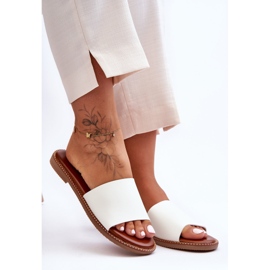 Sandali da donna classici Afrodite bianco bianca 2