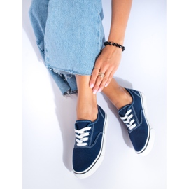 SHELOVET Sneakers da donna blu 2