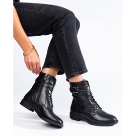 Stivali classici neri da donna Shelovet nero 1