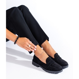 Scarpe da donna in camoscio nero Shelovet 1