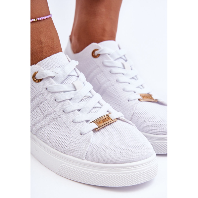 PE1 Sneakers Stringate Donna Bianco Etna 1