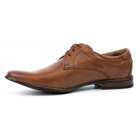 KOMODO Scarpa formale da uomo in pelle 877L marrone 1