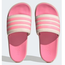 Infradito Adidas Adilette Platform HP9409 rosa beige 2