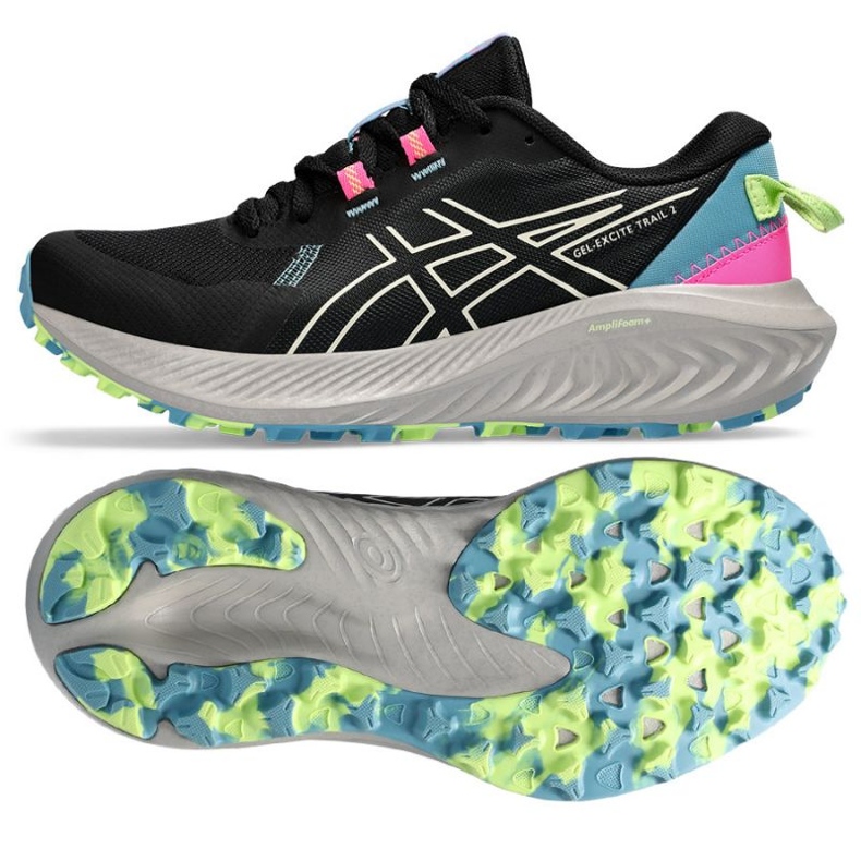 Scarpe Asics Gel-Excite Trail 2 W 1012B412 001 nero 1