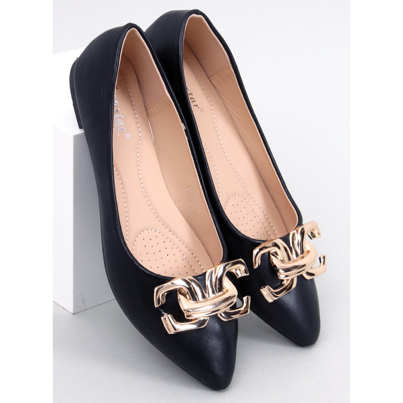 Seastar Eleganti ballerine con fibbia di Simona Black nero 1