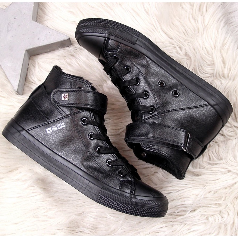 Scarpe da ginnastica isolate nere Big Star V274542F nero 1