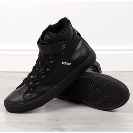 Sneakers isolate nere da uomo Big Star Y174020F nero 2