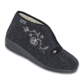 Slifori di befado PU 031D028 grigio da donna calda 1