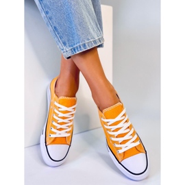 Sneakers classiche da donna Fargis Yellow giallo 2