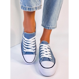 Classiche sneakers da donna Fargis L.BLUE 2