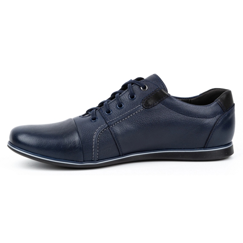 Kampol Scarpe casual da uomo in pelle 39 / 63KAM blu navy 1