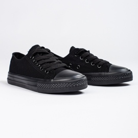 SHELOVET Sneakers classiche da bambino Vico nere nero 1