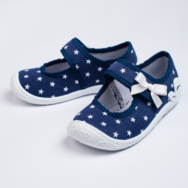 SHELOVET Pantofole stella 3F blu navy per bambina multicolore 1
