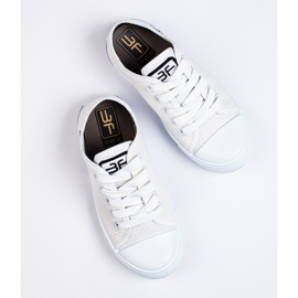 SHELOVET Sneakers da bambino 3F bianche bianco 1