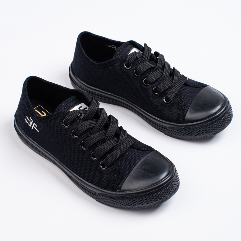 SHELOVET Sneakers da bambino 3F nere nero 1