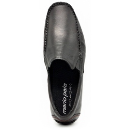 Olivier Mocassini uomo 763 grana nera nero 1