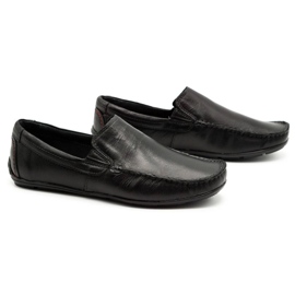 Olivier Mocassini uomo 763 grana nera nero 3