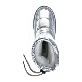 Doposci da bambina argento metallizzato Big Star KK374218 d'argento 1