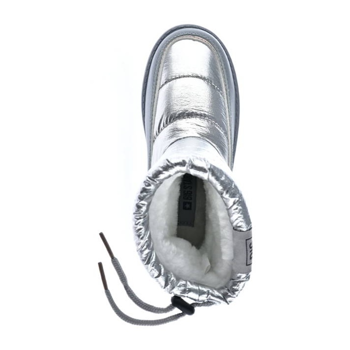 Doposci da bambina argento metallizzato Big Star KK374218 d'argento 1
