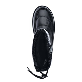 Doposci da ragazza neri metallizzati Big Star KK374220 nero 1
