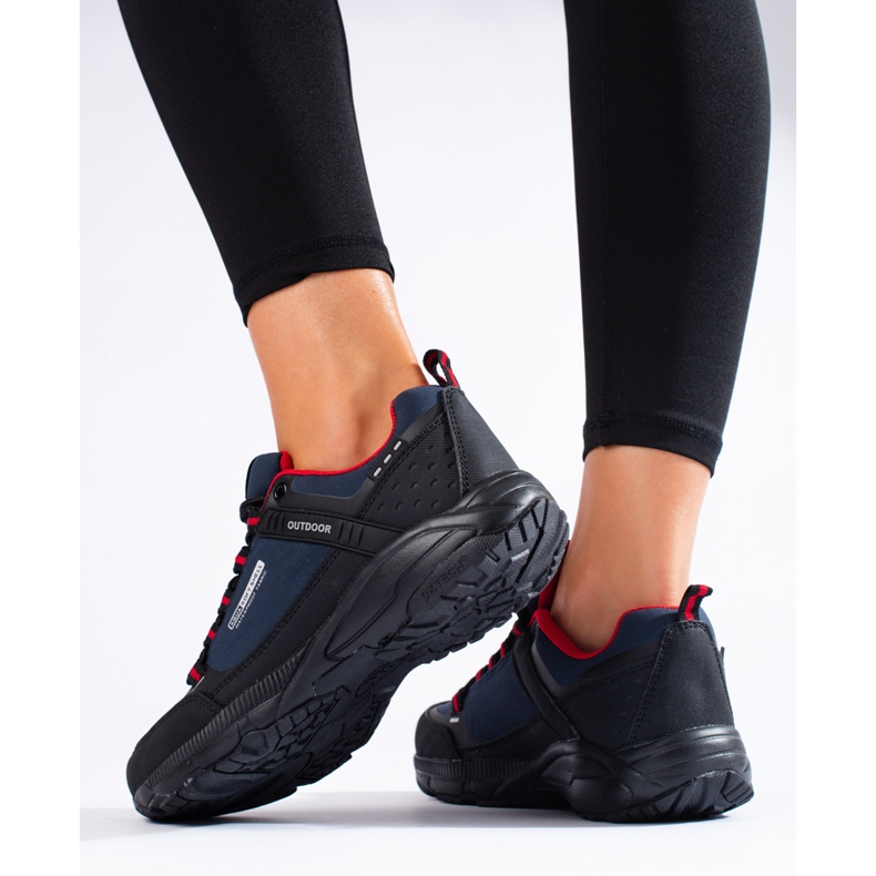 DK Scarpe da trekking all'aperto nero blu navy 2