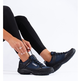 Scarpe da trekking outdoor da donna DK blu navy 1