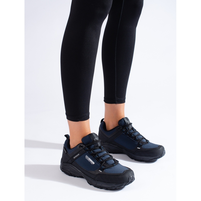 Scarpe da trekking outdoor da donna DK blu navy 2