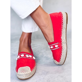 Espadrillas con conchiglia Ocean Orange arancia 1