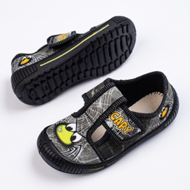 SHELOVET Pantofole grigie per bambini 3F grigio 1