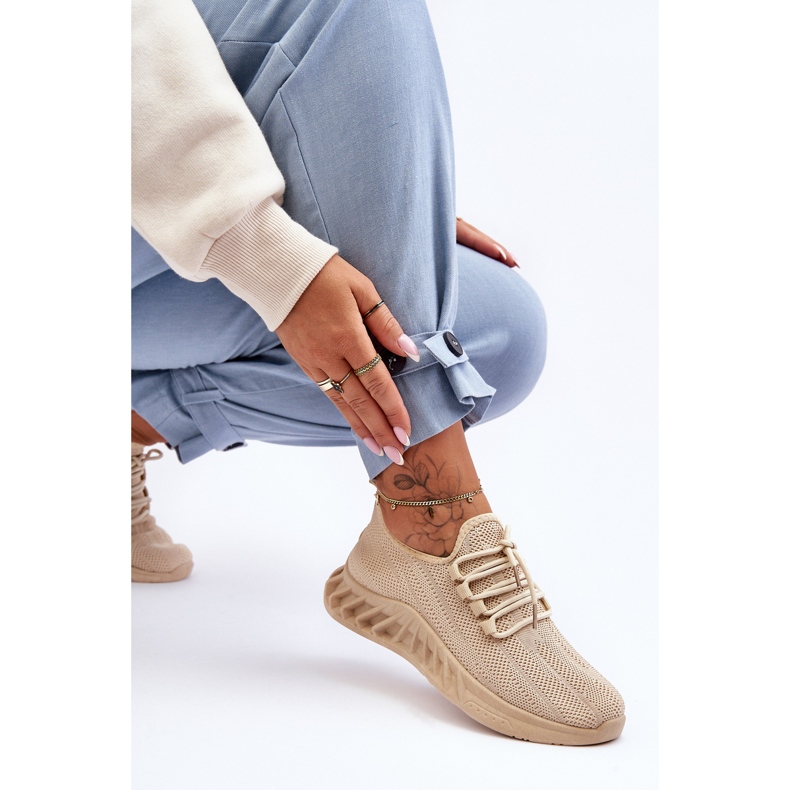 PG1 Sneakers Slip-on Tessuto Donna Beige Venett 1