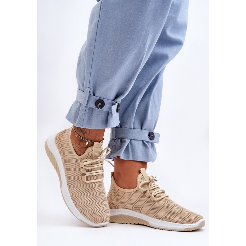 PG1 Sneakers Slip-on in tessuto classico Beige Gusto 2