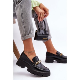 PS1 Mocassini classici su una piattaforma spessa nera Catch Me! nero 2